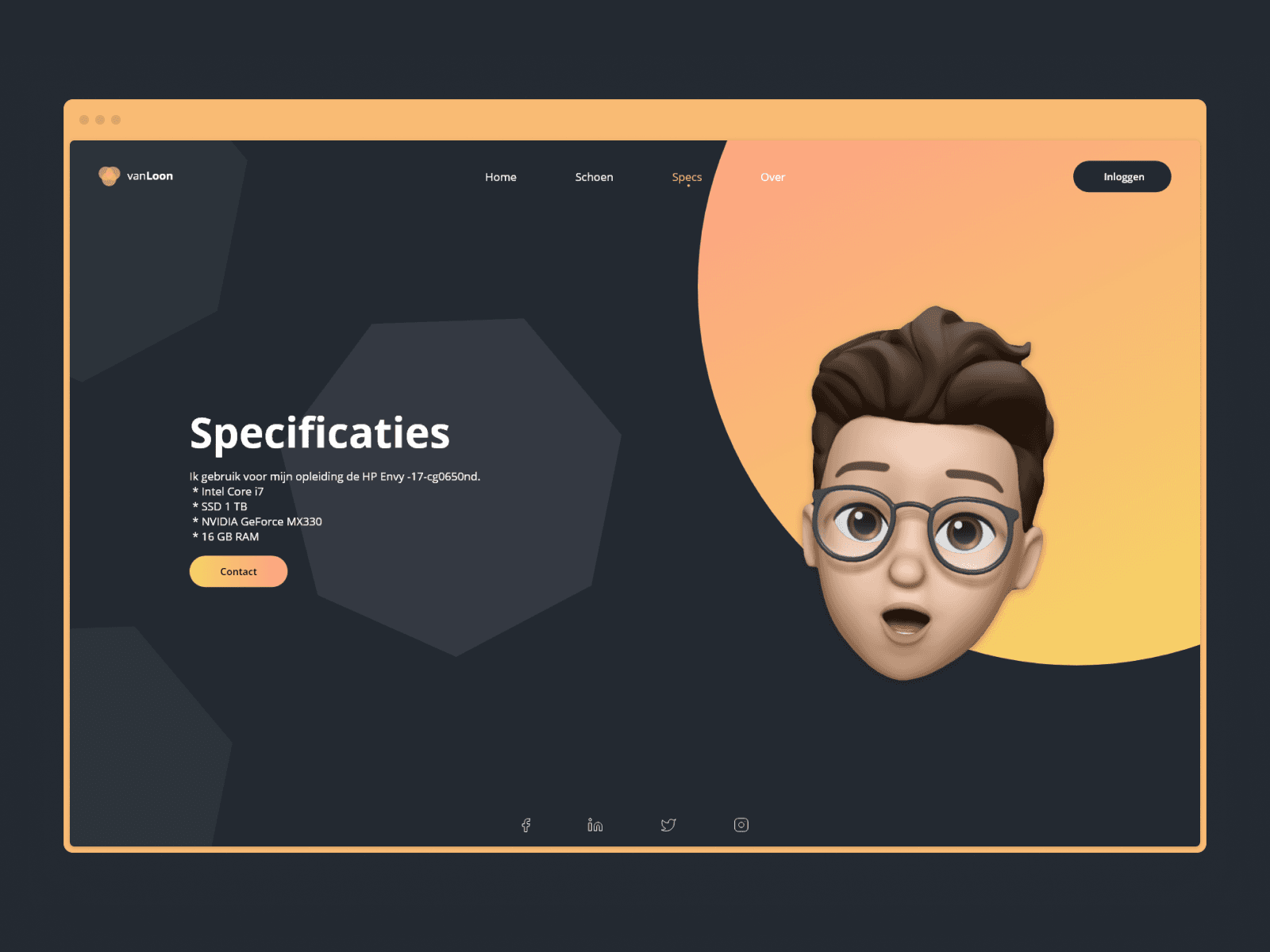 First Website Project Thumbnail